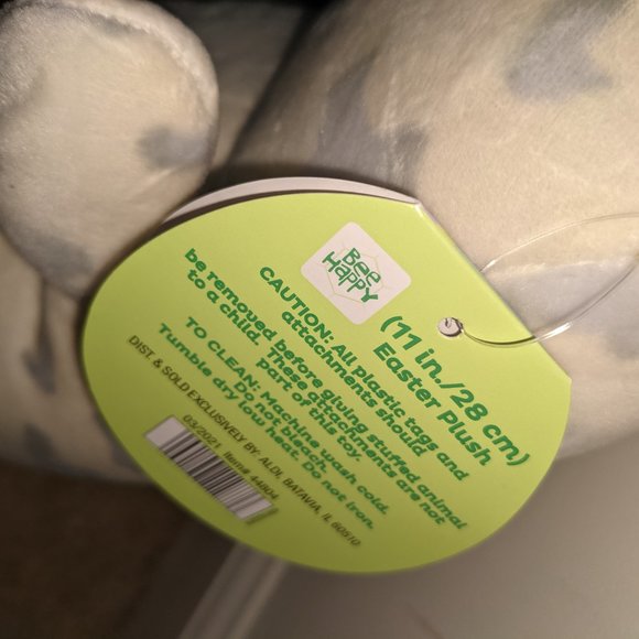 Shelly Pig Hug Mees Easter Plush Stuffed Animal - Picture 6 of 6